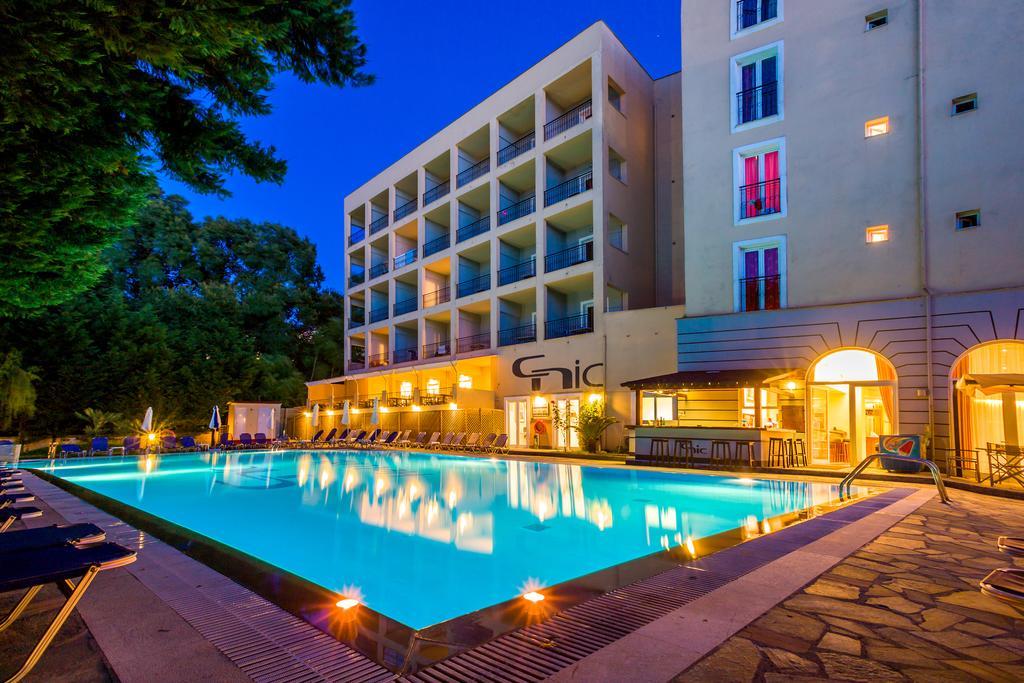 Corfu Hellinis Hotel Kanoni (Corfu) Exterior foto